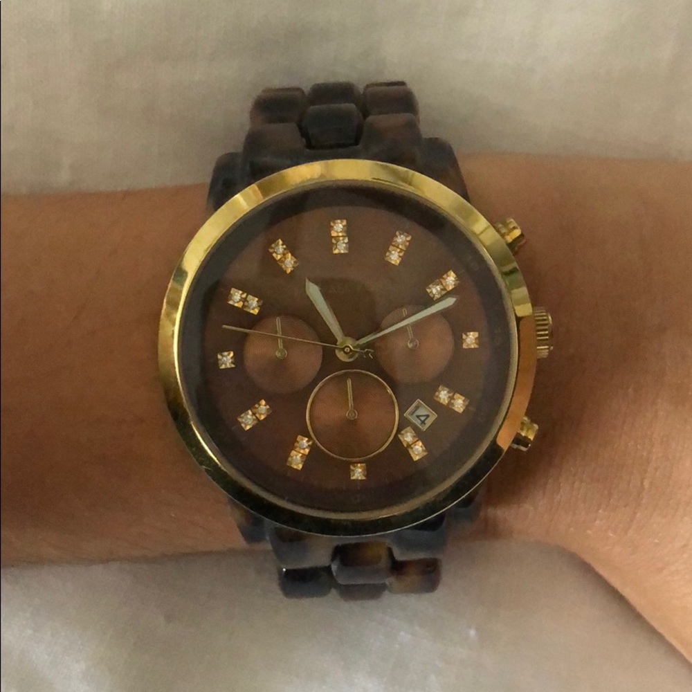 Michael Kors Tortoise Shell watch
